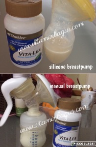 Hasil Pumping Haaka Silicone Breastpump dan Manual